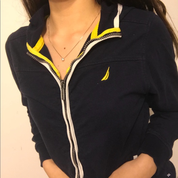 Nautica navy jacket - Picture 3 of 4